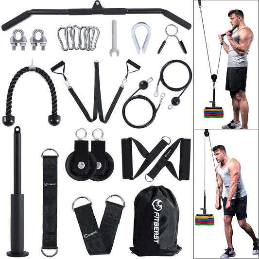 FitBeast Home Gym Pulley Kit
